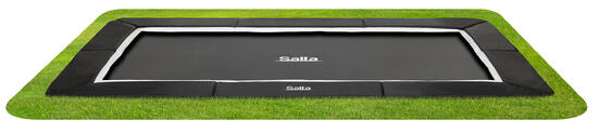 Trampoline - Royal Baseground Sports - 396 x 244 cm - Rectangulaire Noir