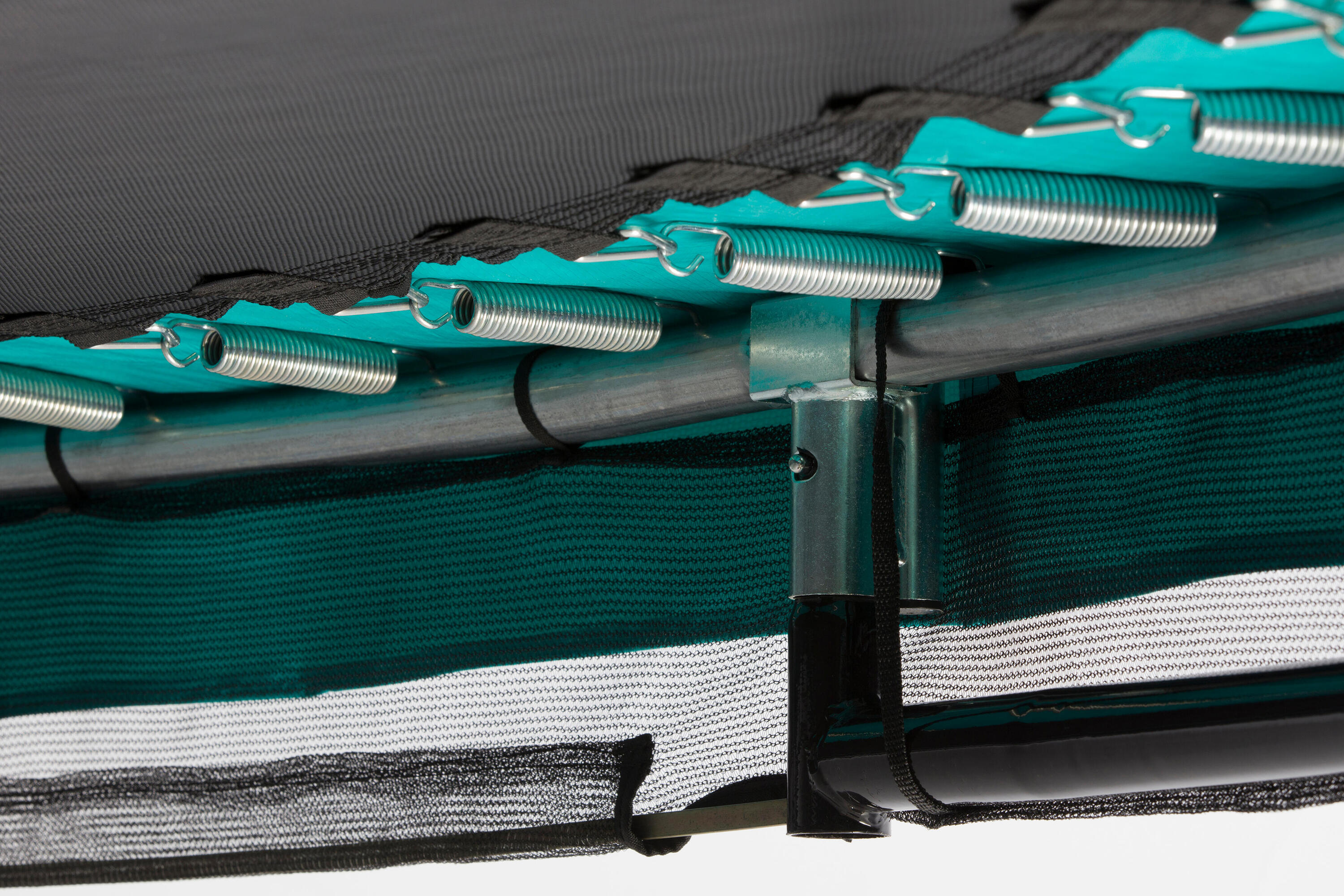 Trampoline - Comfort Edition Ground - 396 cm - Rond Groen 4/8