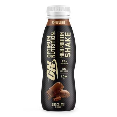 High protein shake - 330ml chocolade optimum nutrition
