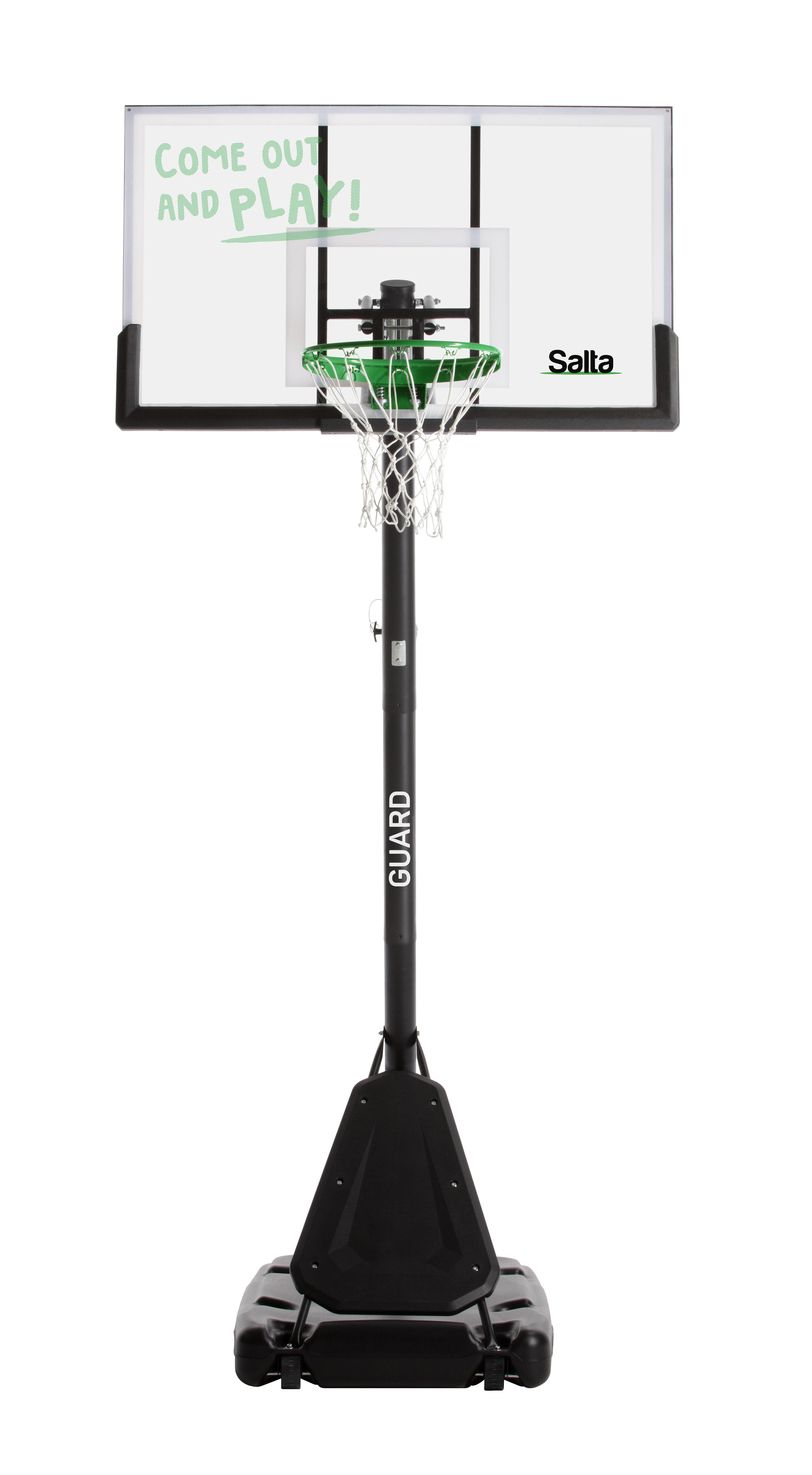 Salta Guard - Poteau de basket à hauteur réglable 230 - 305 cm - Noir 2/7