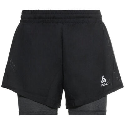 Odlo 2-in-1 loopshort easy sportshort zwart xl