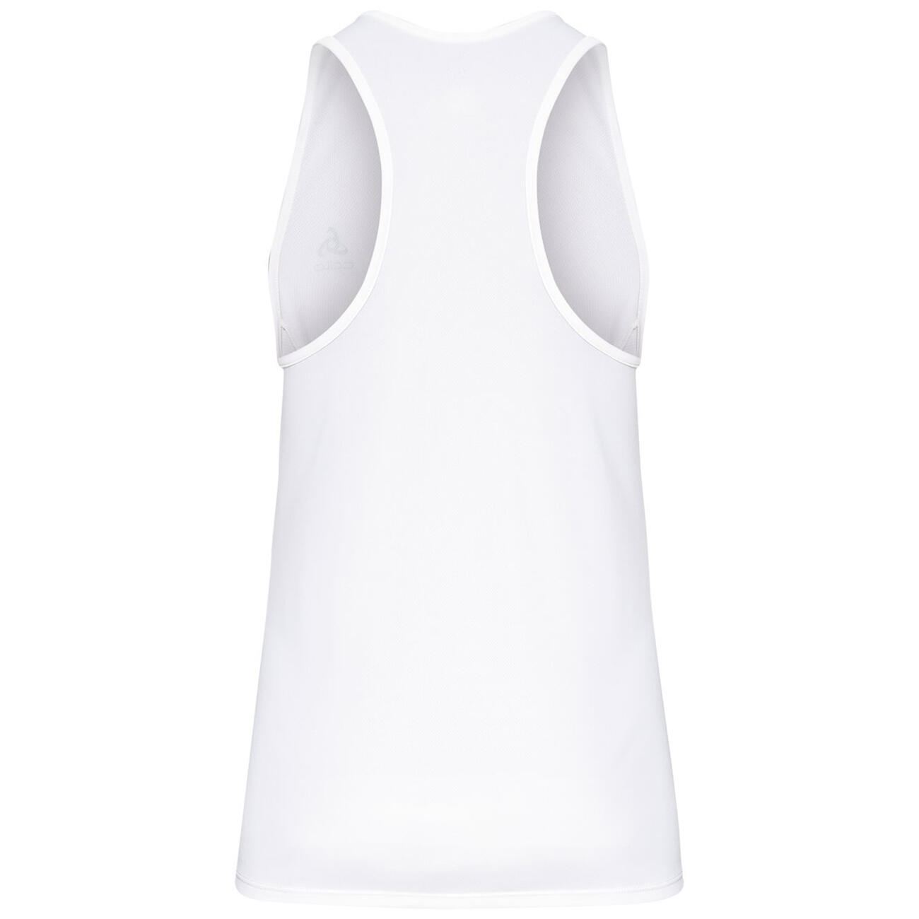 Débardeur Odlo Essential Blanc Femme 4/4