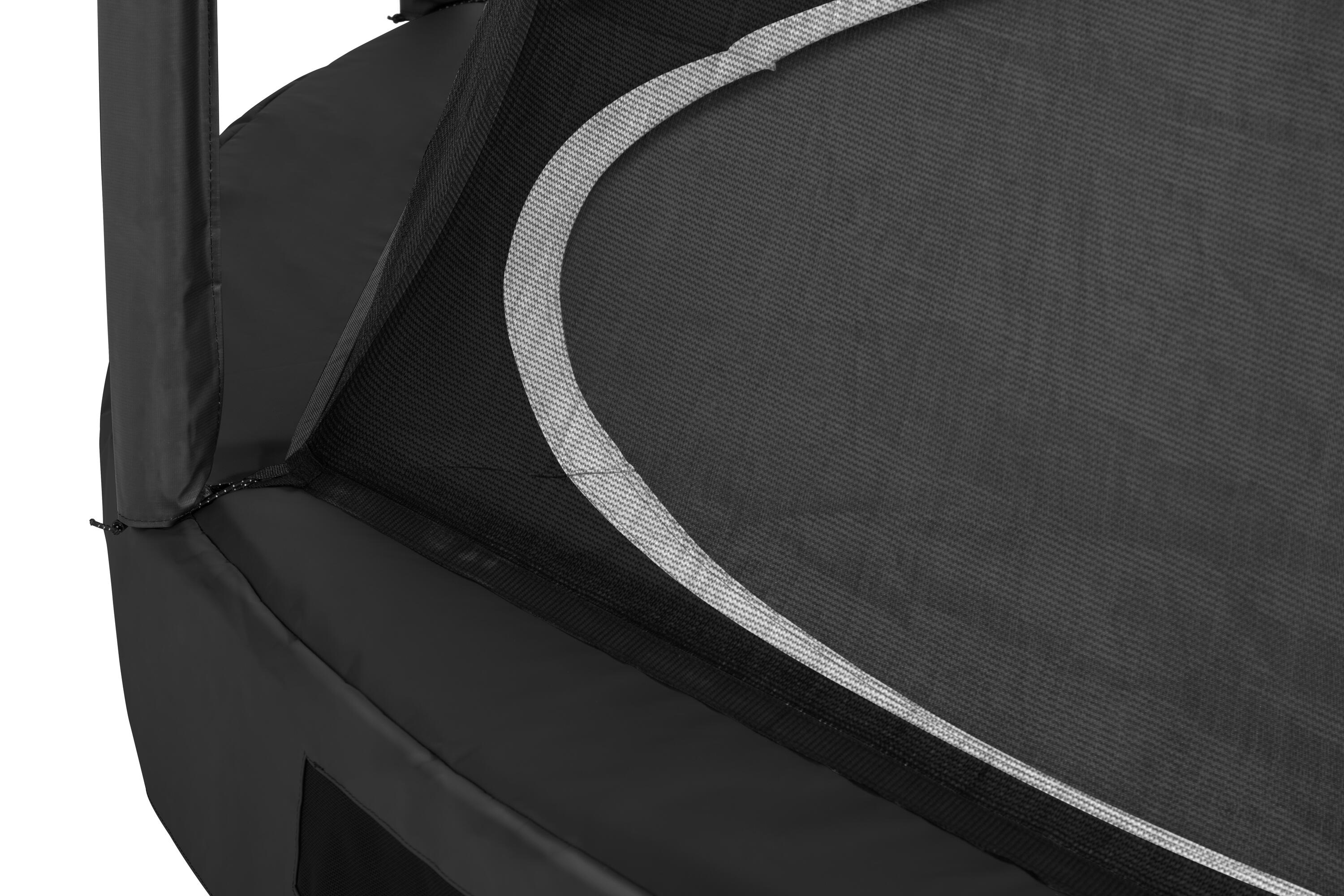 Trampoline - Premium Ground - 396 cm - Rund Schwarz 4/7