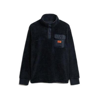Fleece trui met een tunische kraag superdry