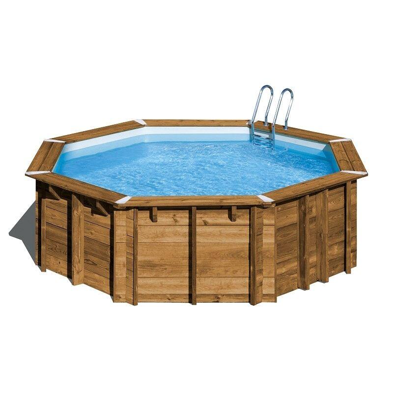Piscina MADERA NATURAL 618 x 320 x 130 cm 5/7