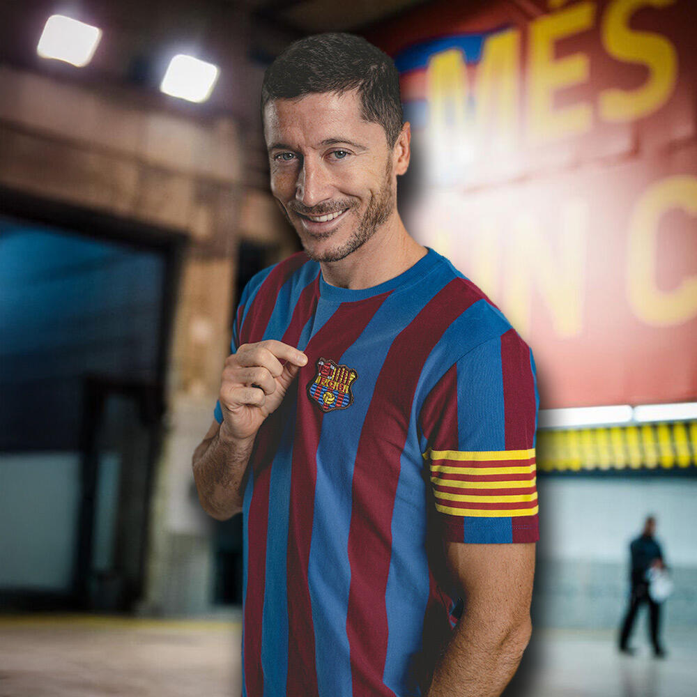 FC Barcelona Captain T-Shirt Rétro 2/7