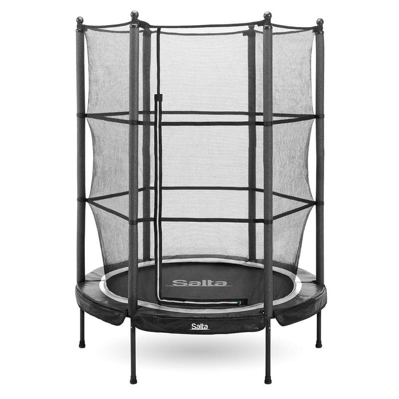 Trambulina copii de exterior Rotunda SALTA Junior 140 cm - Negru