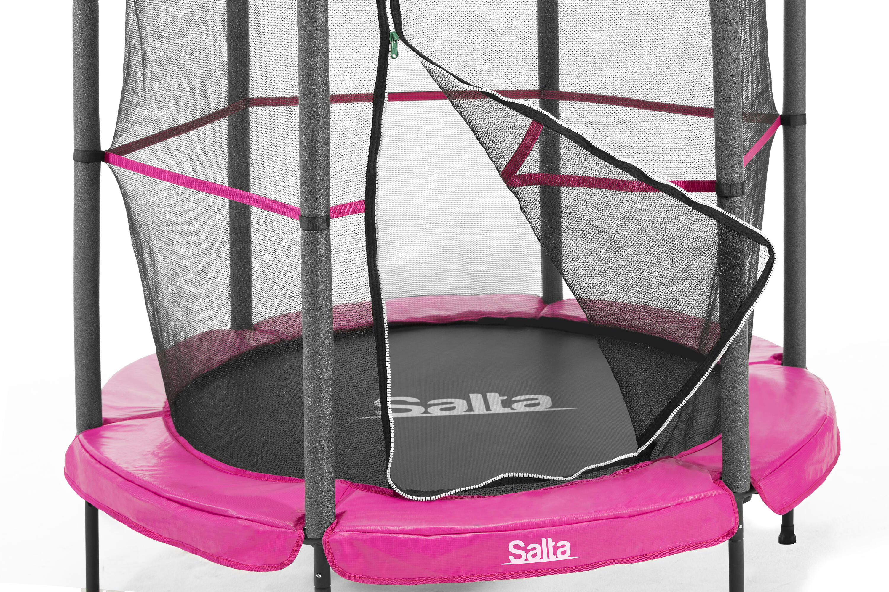 Junior - ø140cm - Mini trampoline - Roze 2/8
