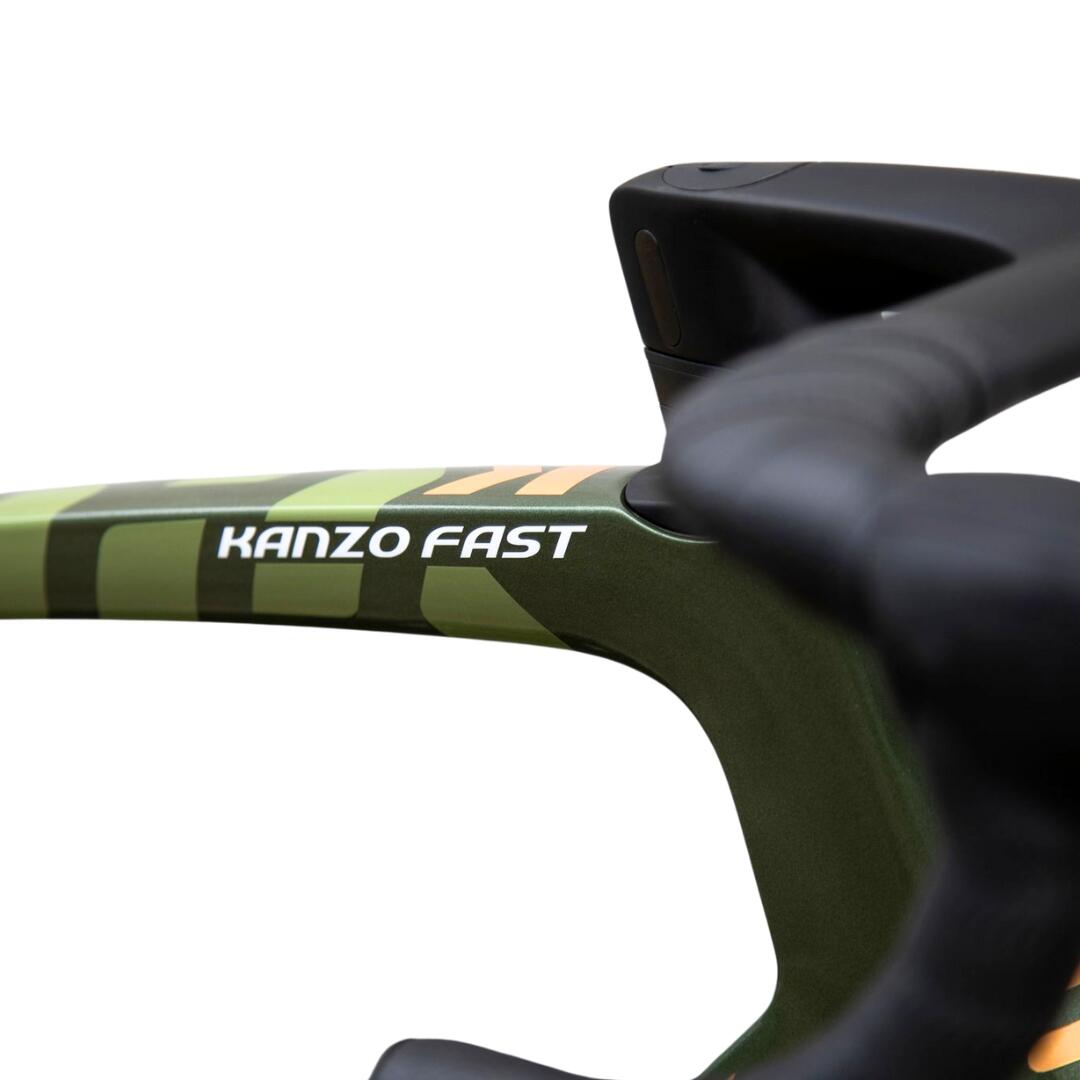 Second Life - Ridley Kanzo Fast GRX800 11 velocità Taglia L Green Carbon Gravel 3/6