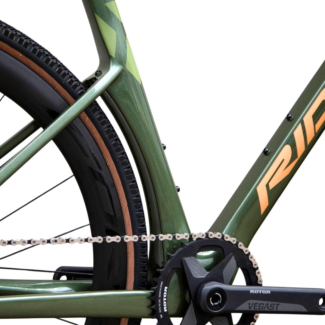 Second Life - Ridley Kanzo Fast GRX800 11 velocità Taglia L Green Carbon Gravel 6/6