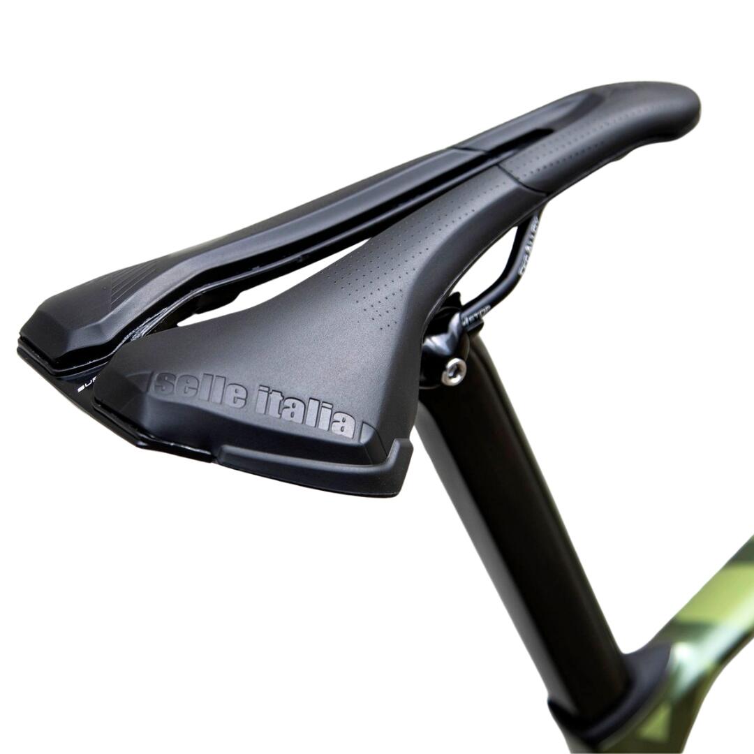 Second Life - Ridley Kanzo Fast GRX800 11 velocità Taglia L Green Carbon Gravel 4/6