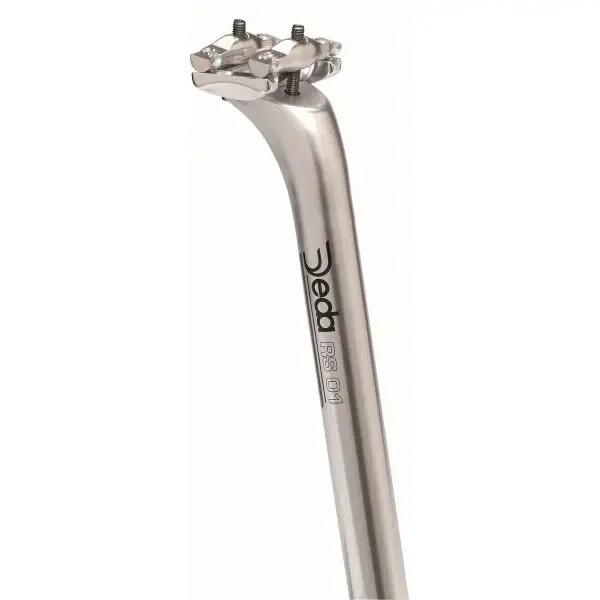 Deda RS 01 27.2 mm Aluminum Seat Post Matte Silver