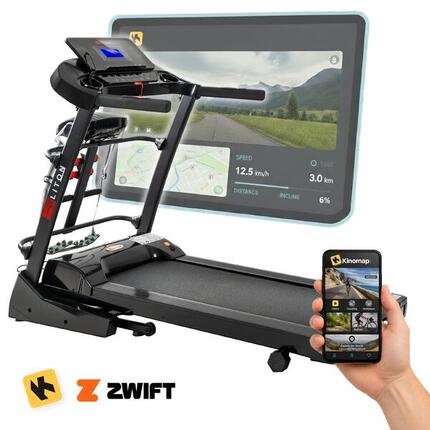 Bieżnia elektryczna Vigo Midi z masażerem 14 km/h 140 kg Eliton Corciano