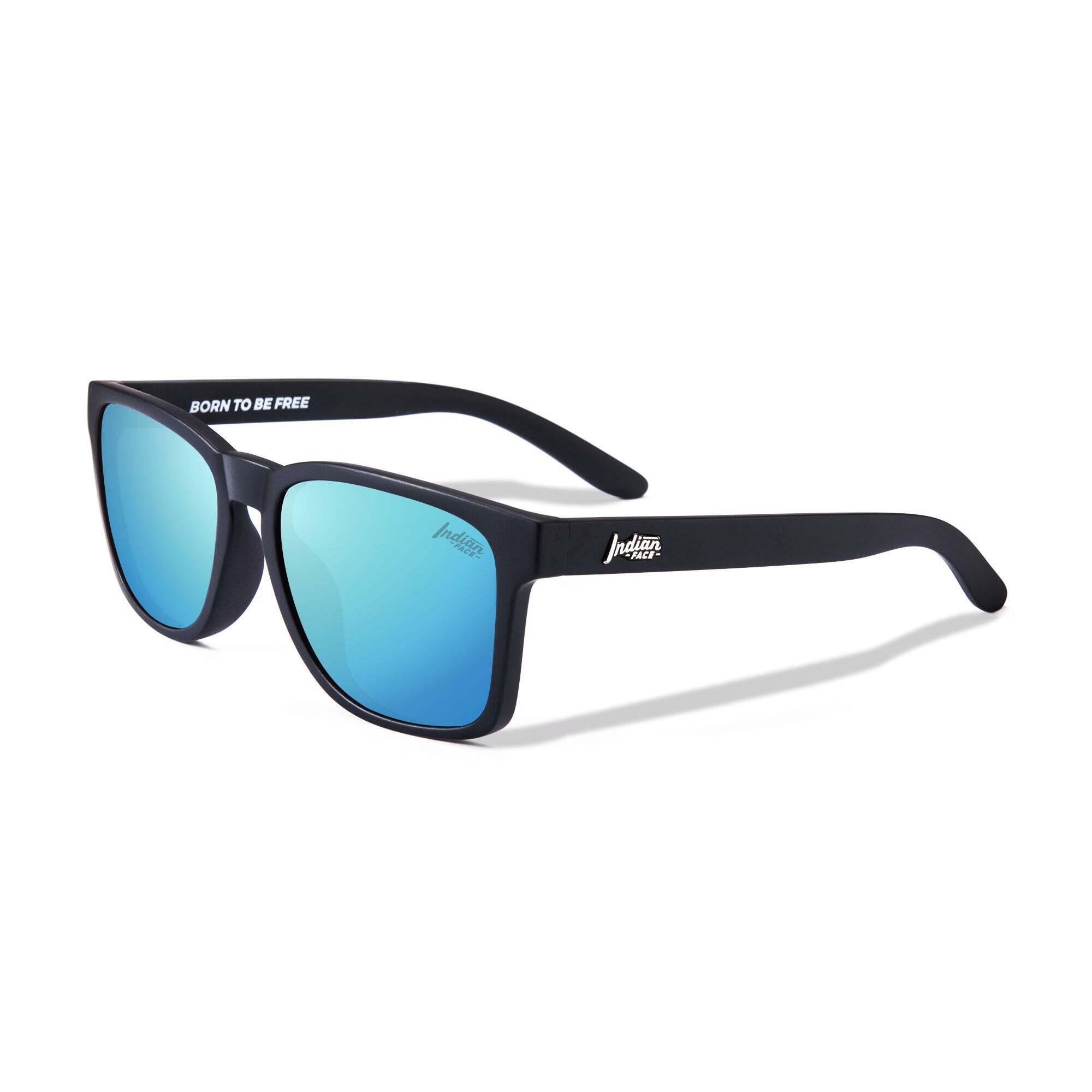 Unisex outdoor gafas de sol polarizadas UV400 CAT.3 Free Spirit Negro / Azul 2/6