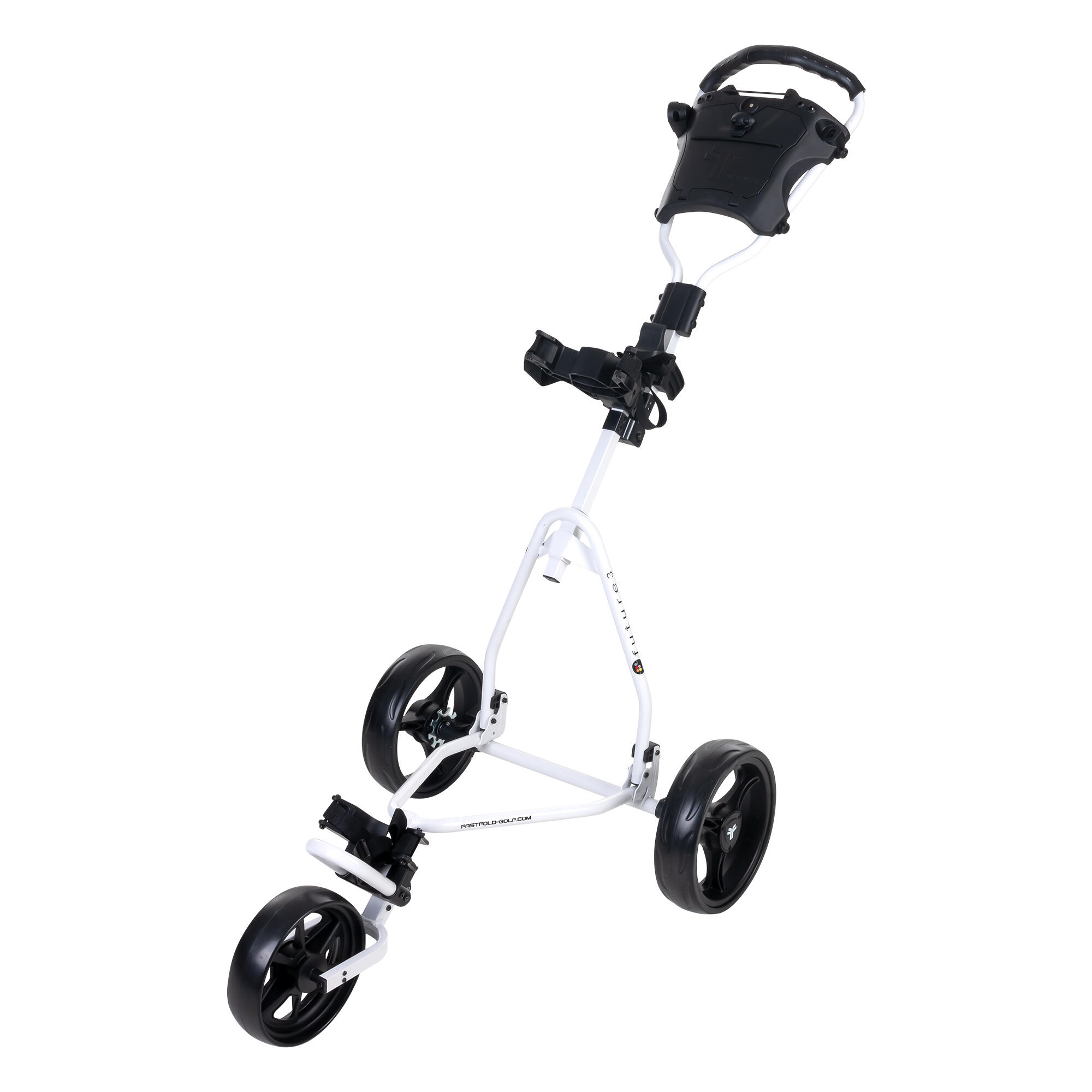 FLAT BY FASTFOLD Dětský 3-kolový ruční vozík Comp White