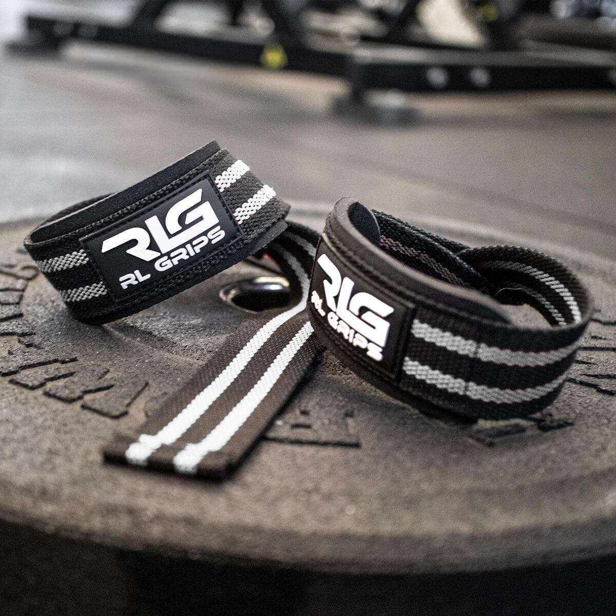 Straps Gym Acolchados para Entrenamiento RL Grips Blanco + Shaker de Regalo 4/7