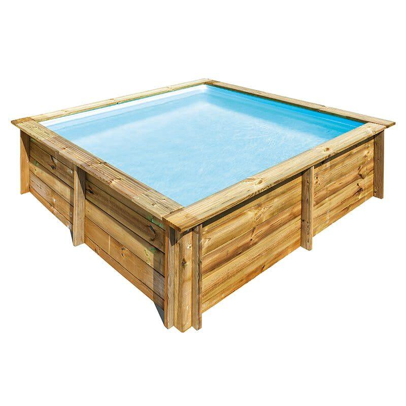 Holzbecken Sunbay Vermela 672x472x146 Außenbereich 4/7