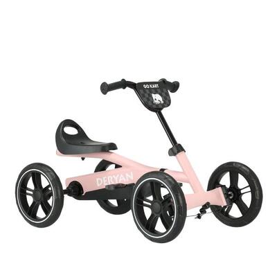 Deryan kart – luxe skelter – 2+ jaar – verstelbare zitting – zwart