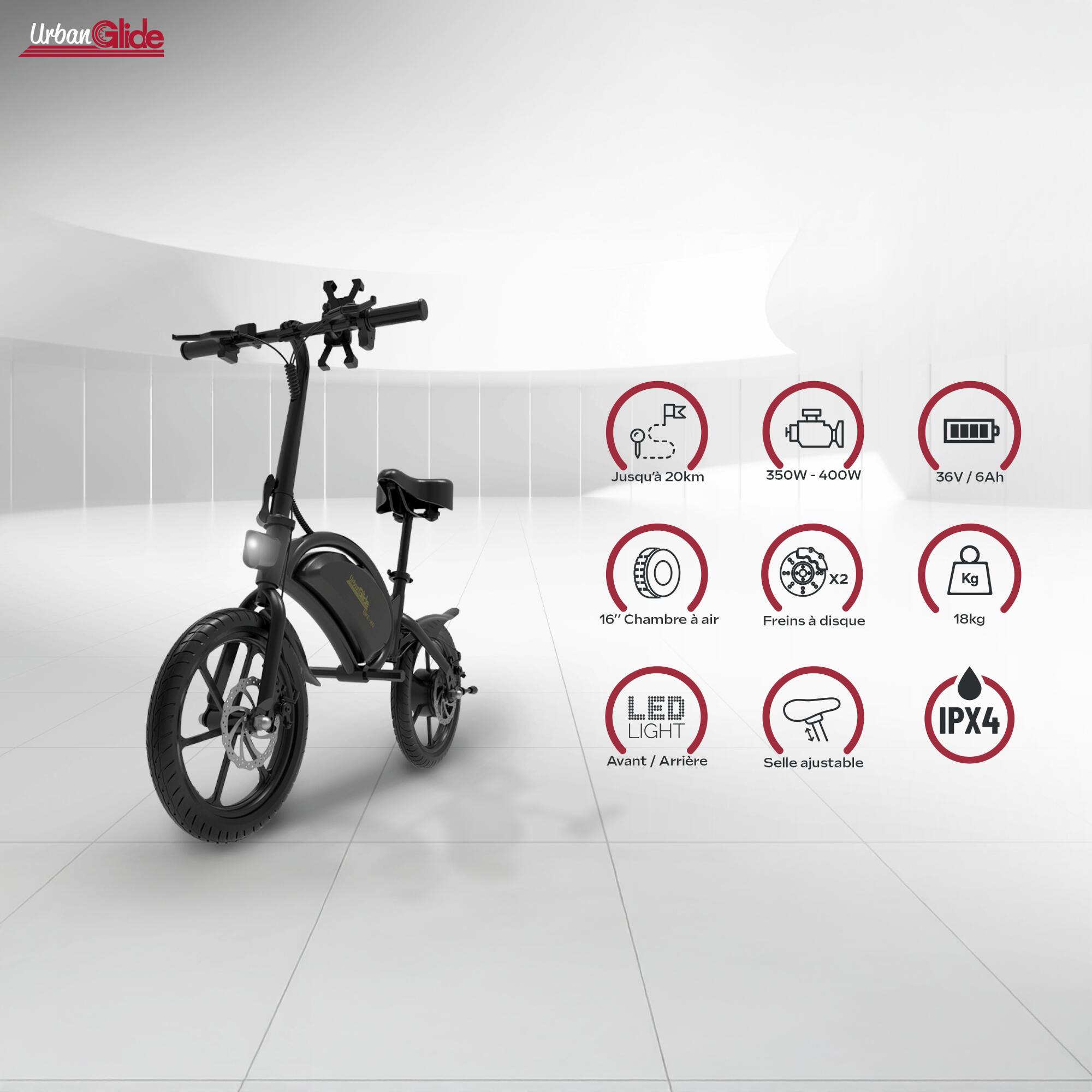 UrbanGlide e-bike 160 - 16'' wielen - Kickstand 2/7