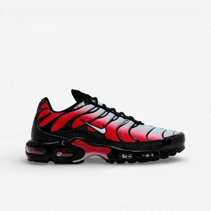 Nike Air Max Plus Pure Platinum University Red Black White