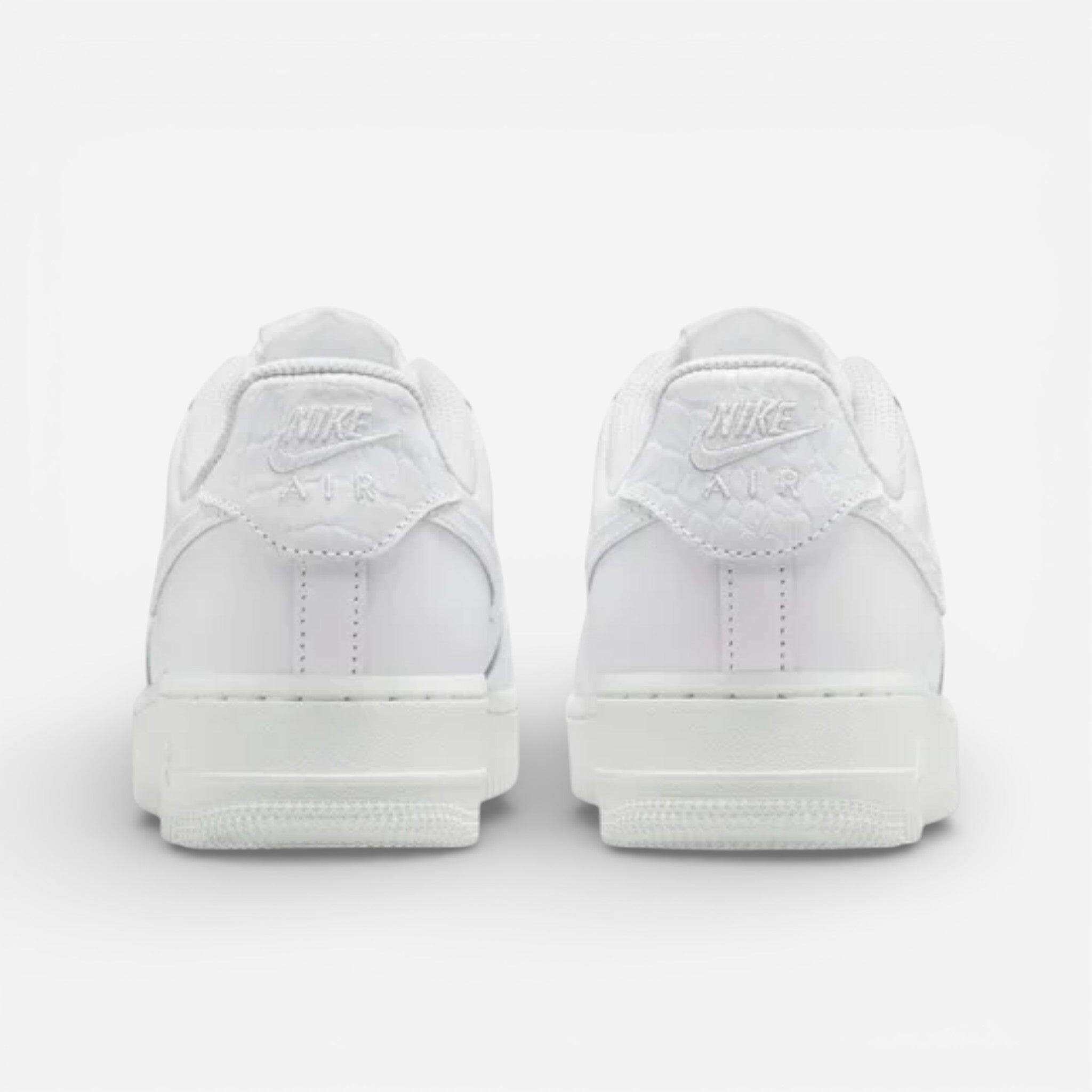 Nike Air Force 1 '07 SE White/White/Neutral Grey (Women's) 3/3