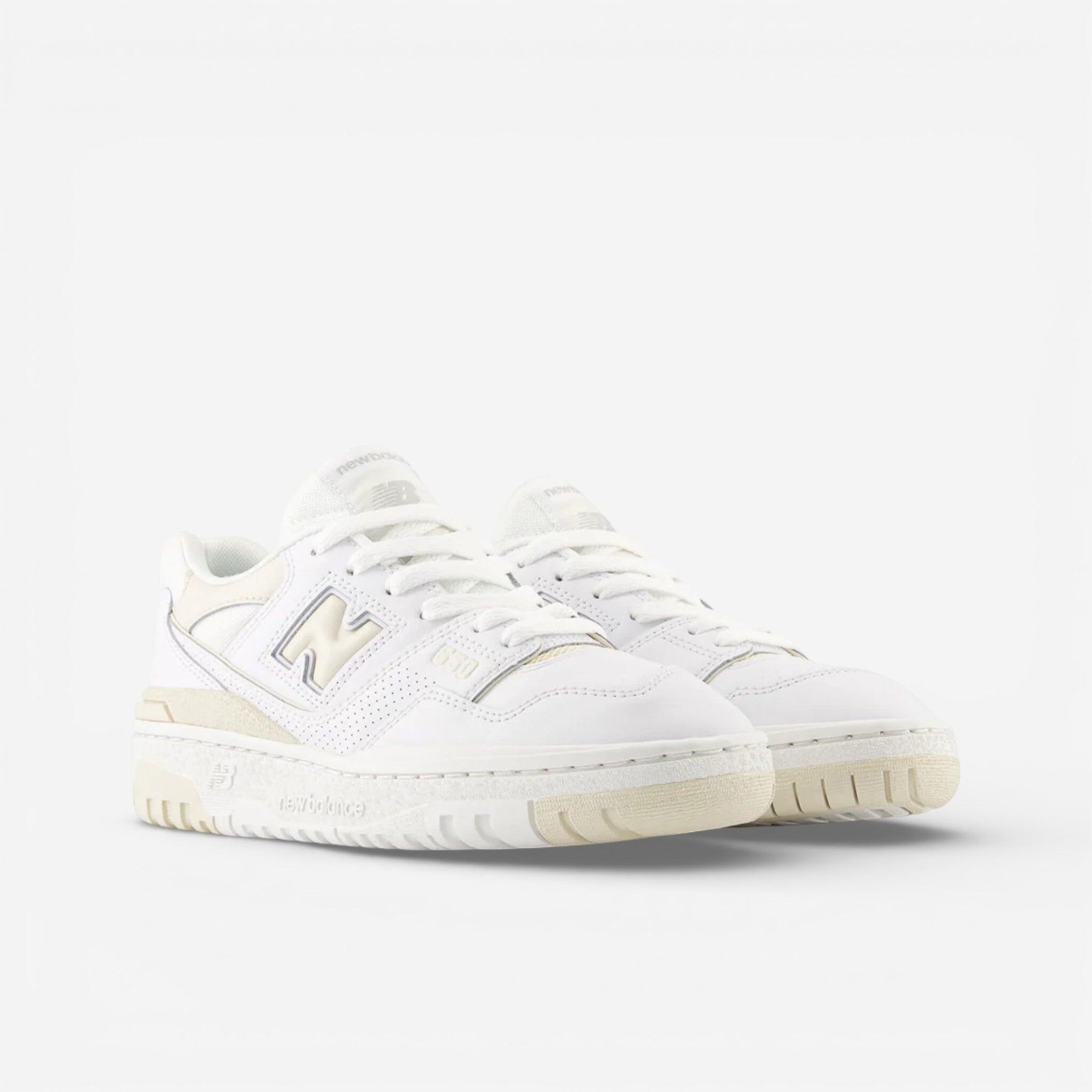 New Balance 550 White Cream Leather (GS) 3/3