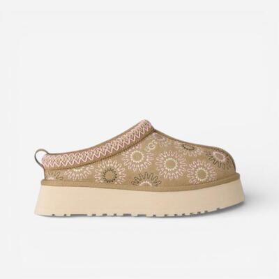 Ugg tazz sun stitch slipper mustard seed (women's)