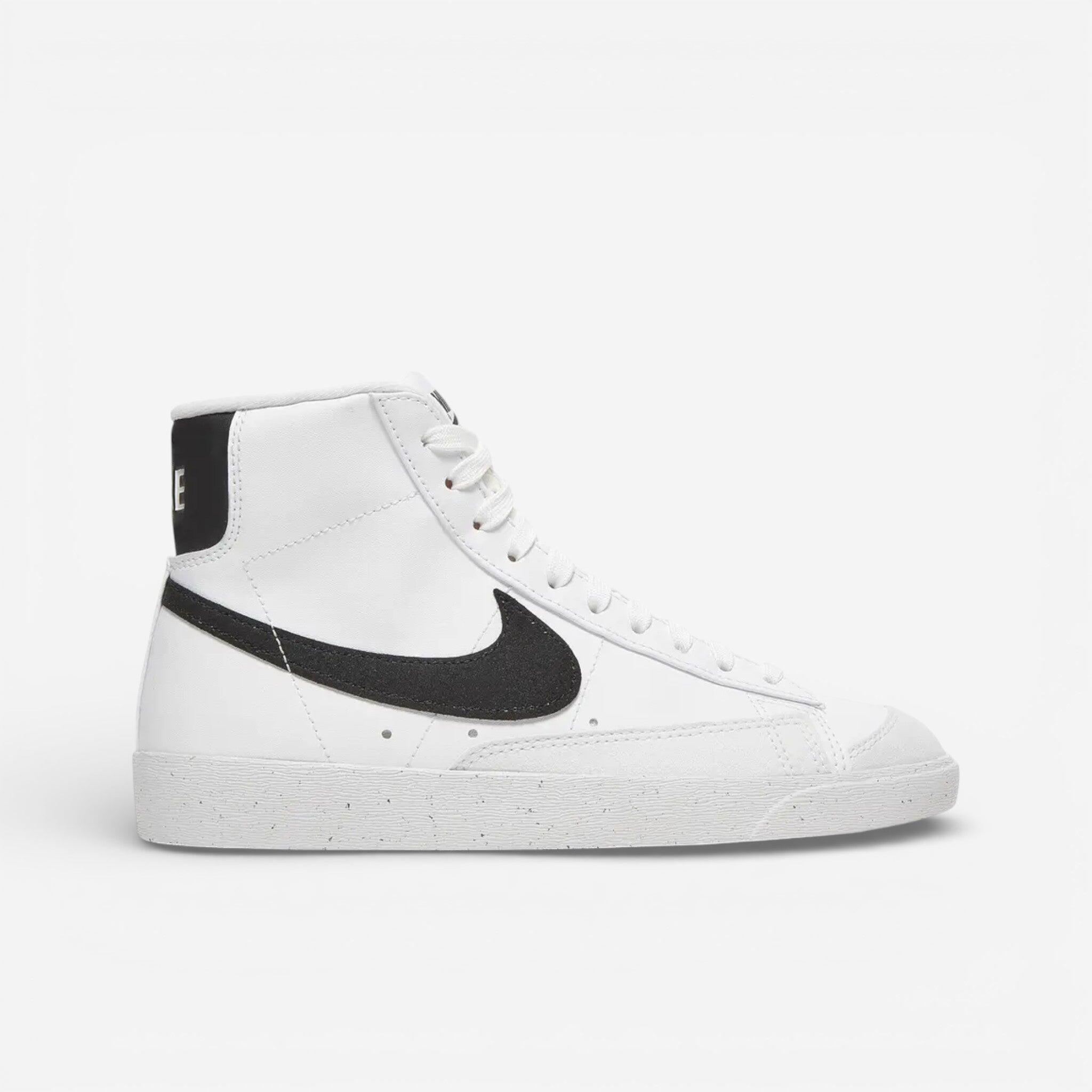 nike blazers women's black and white