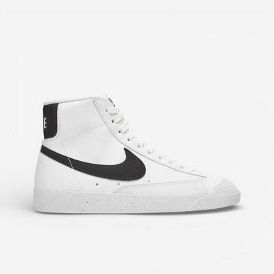 Nike blazer mid 77 next nature white black (women's)