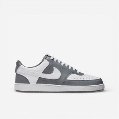 Nike court vision low grey / white