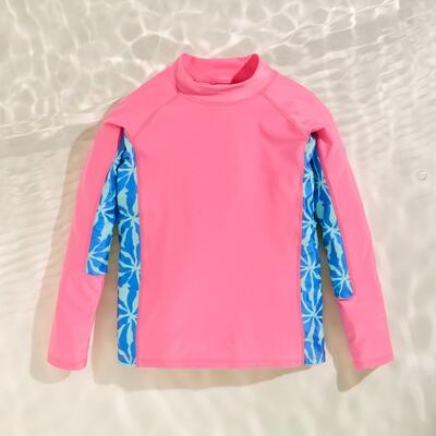 Haut de maillot de bain à manches longues Hoku II pour enfants