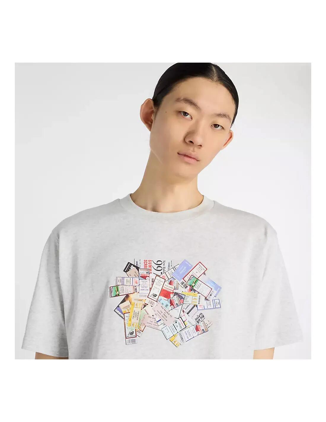 NEW BALANCE-MT53905-T-shirt 3/5