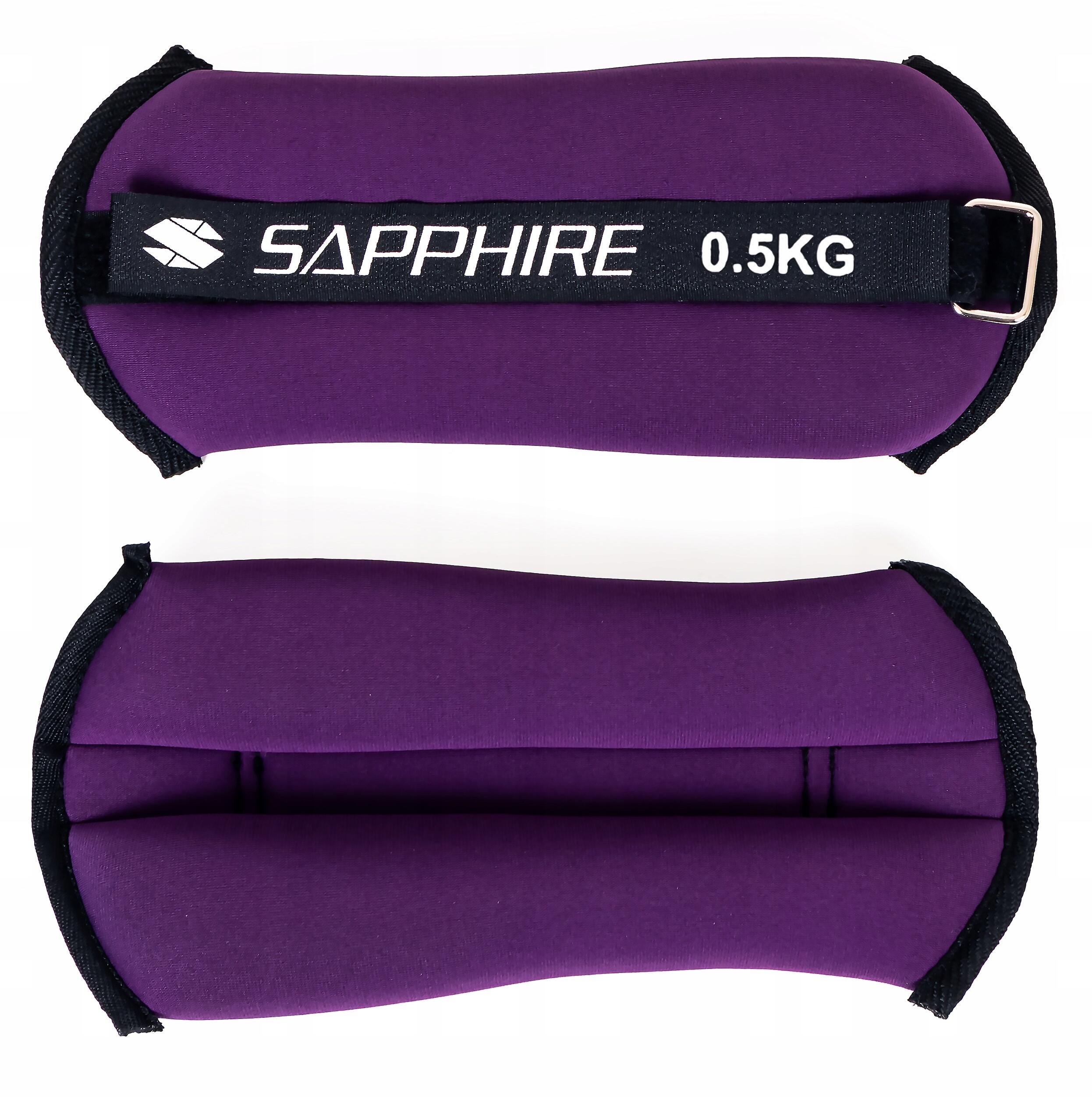 Obciążenia na rzep Sapphire 2x0,5 kg SG-10/05R