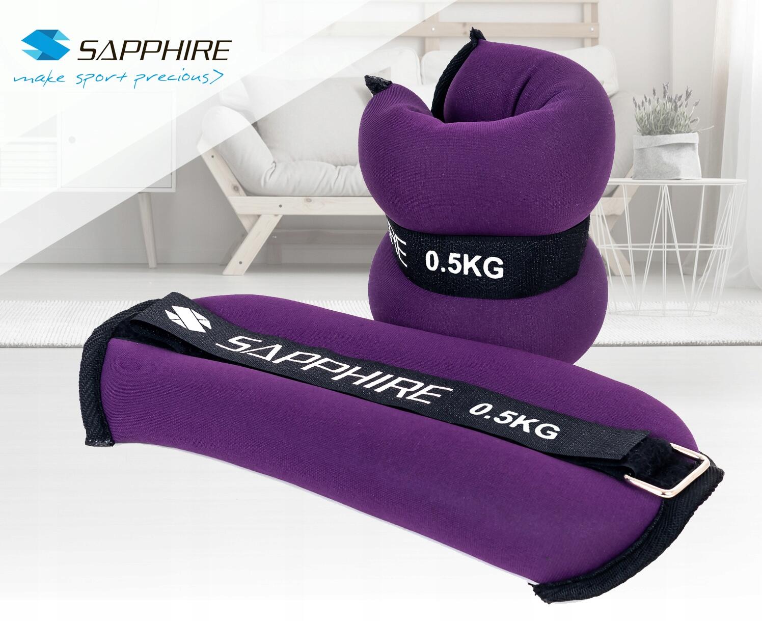 Obciążenia na rzep Sapphire 2x0,5 kg SG-10/05R 4/7