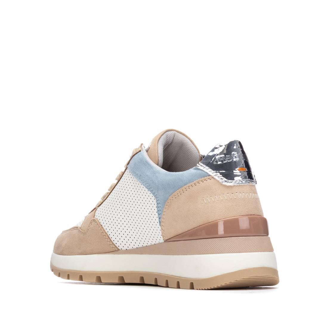 Zapatillas Mulher Refresh  Bege 3/3