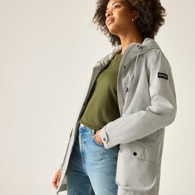 Veste imperméable à capuche Norana pour femme