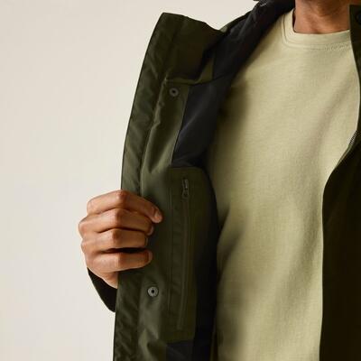 Veste imperméable à capuche longue Daledon pour homme 5/7