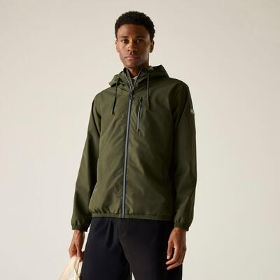 Veste imperméable légère à capuche Shorebay Marl pour homme