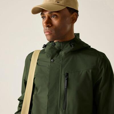Veste imperméable à capuche longue Daledon pour homme 7/7