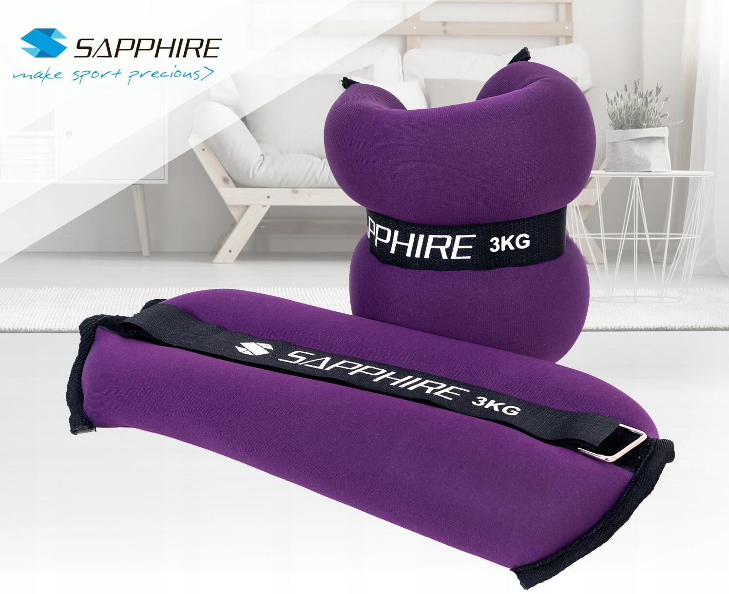 Obciążenia na rzep Sapphire 2x3 kg SG-10/30R 4/7
