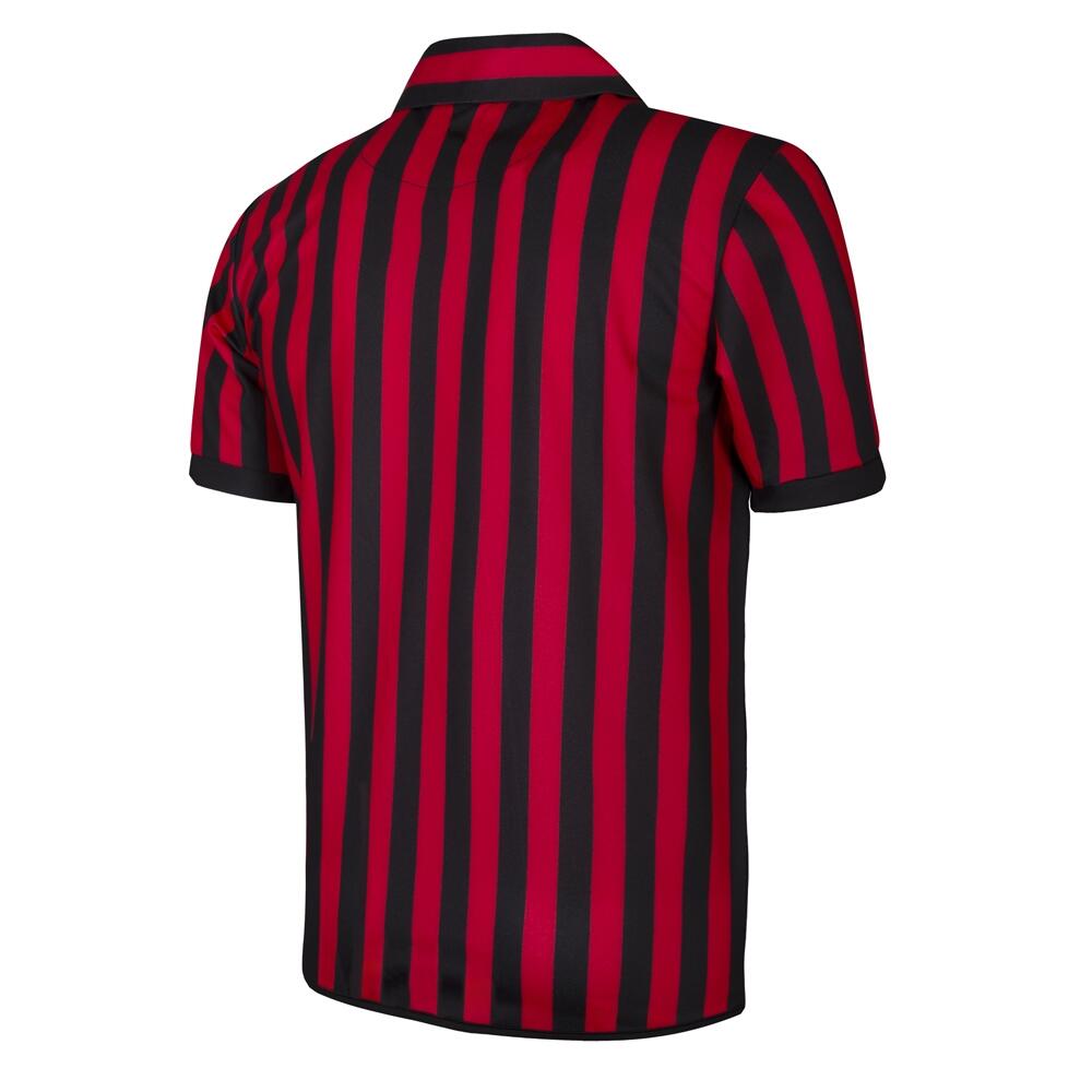 Retro koszulka piłkarska – Męska – AC Milan 2000 – Czerwony - Czarny 3/7