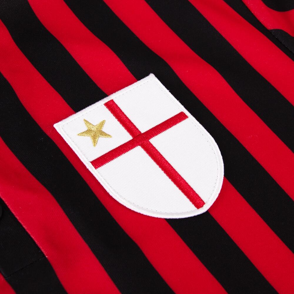 Retro koszulka piłkarska – Męska – AC Milan 2000 – Czerwony - Czarny 4/7