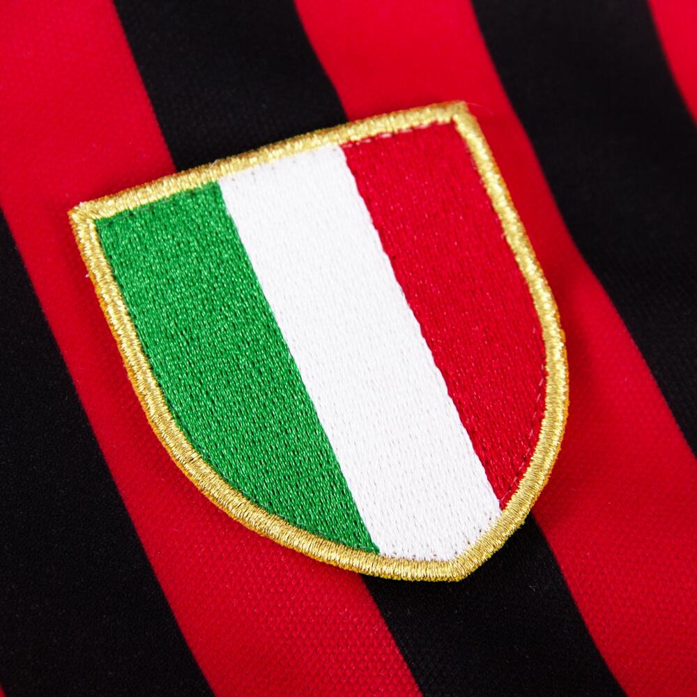 Retro koszulka piłkarska – Męska – AC Milan 2000 – Czerwony - Czarny 6/7