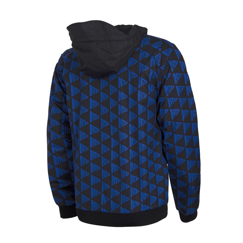 Chaqueta Cortavientos - Fútbol - Hombre - FC Inter Milan All Over - Negro/Azul 3/5