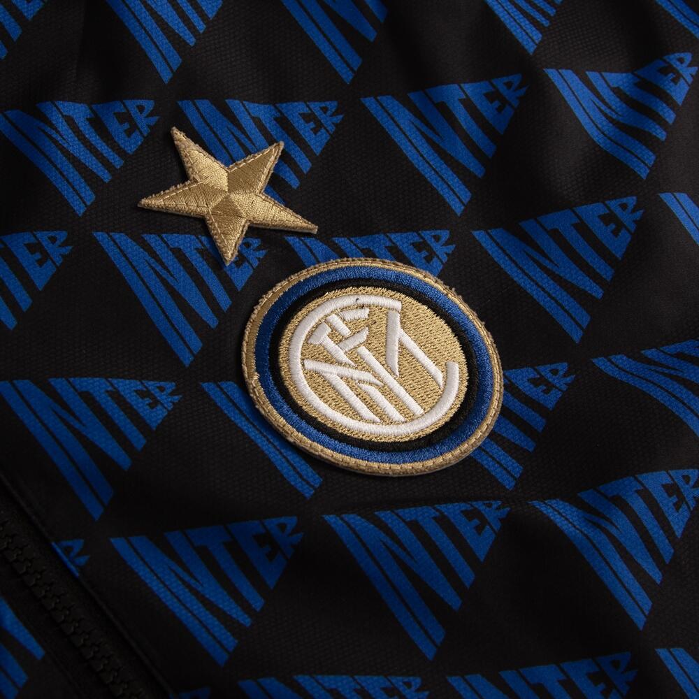 Chaqueta Cortavientos - Fútbol - Hombre - FC Inter Milan All Over - Negro/Azul 4/5