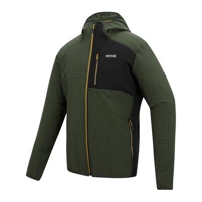 Pile da uomo Alven con zip intera e cappuccio 7/7