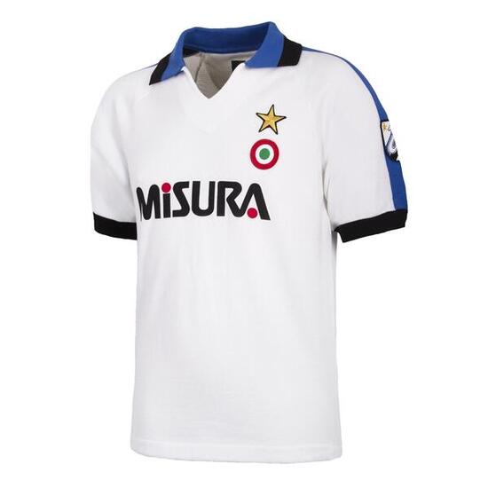 Maglia da trasferta Retrò - Calcio - Uomo - Inter Milan 1982/83 - Bianco