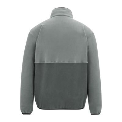 Frankie Herren-Fleecejacke mit durchgehendem Reißverschluss und Farbblock-Design 6/7
