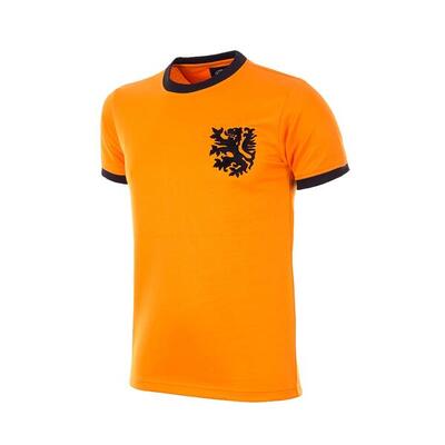 Retro voetbalshirt - kids - nederland wk 1978 - oranje