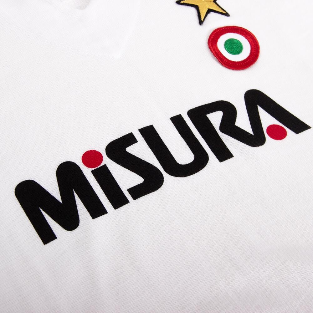 Maillot de football rétro extérieur - Homme - Inter Milan 1982/83 - Blanc 5/7